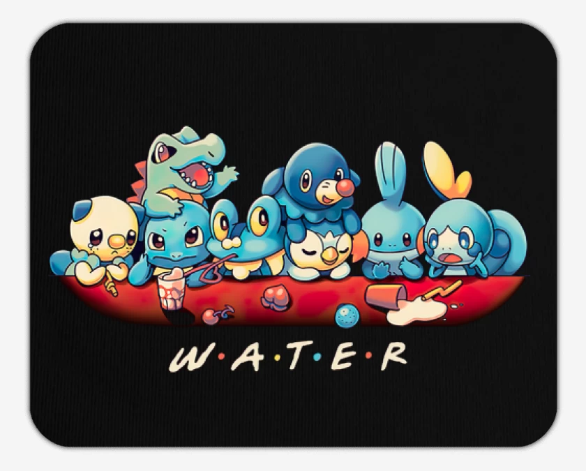 Mousepad Tipos Agua