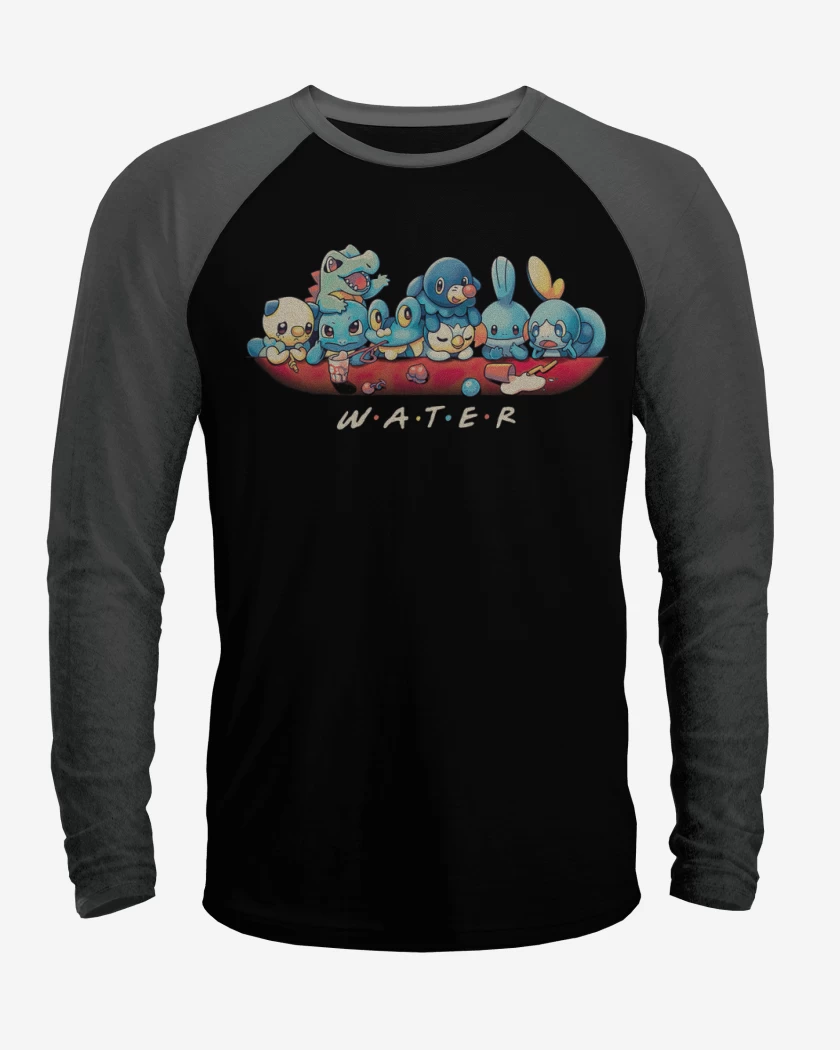 Polera Raglan Tipos Agua