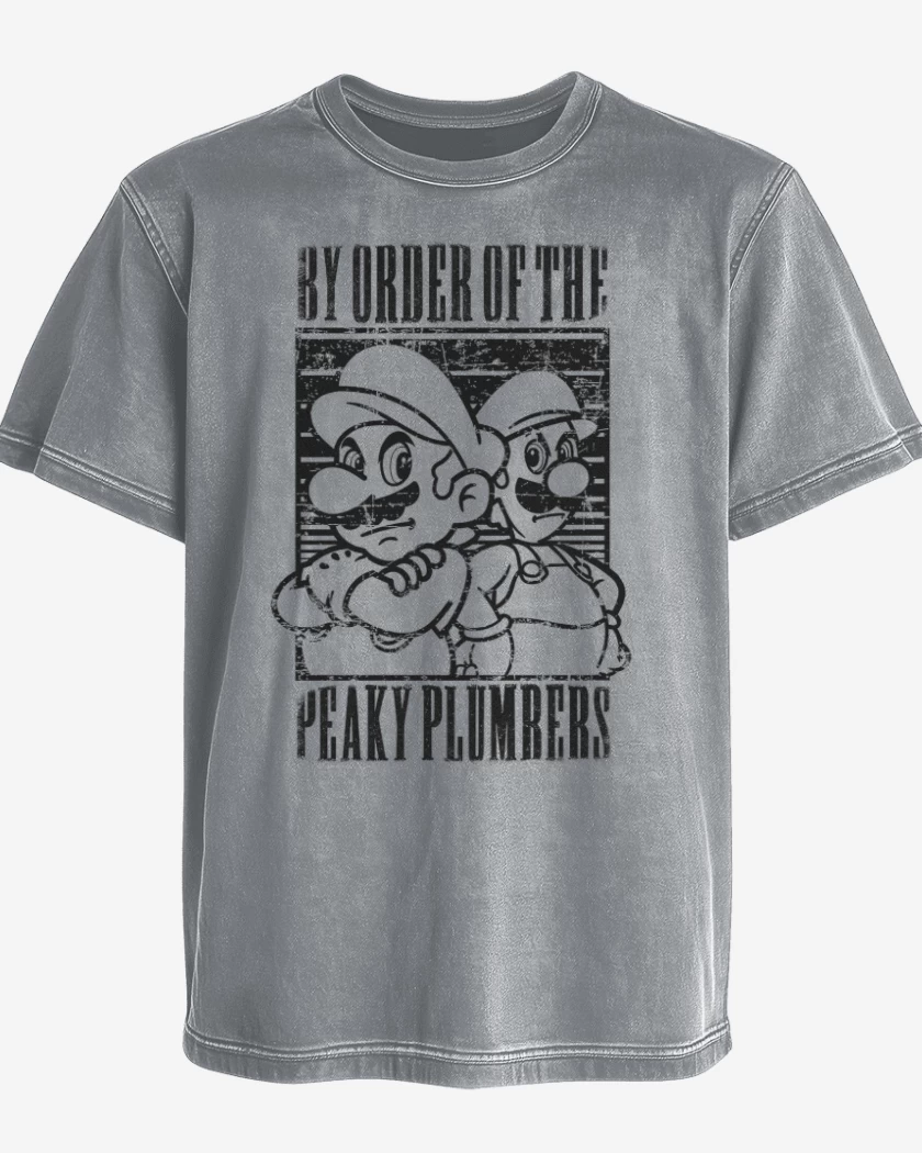 Polera desgastada Brothers blinder
