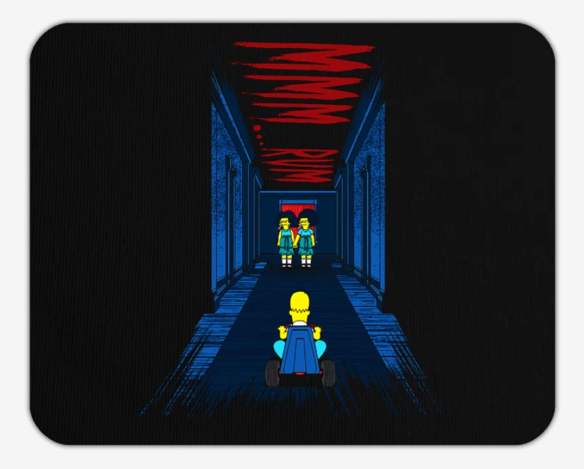 Mousepad El resplandor de homero