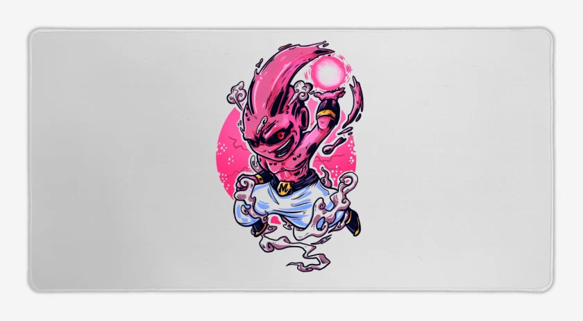 Mouse pad Gamer Blanco de Kid buuu