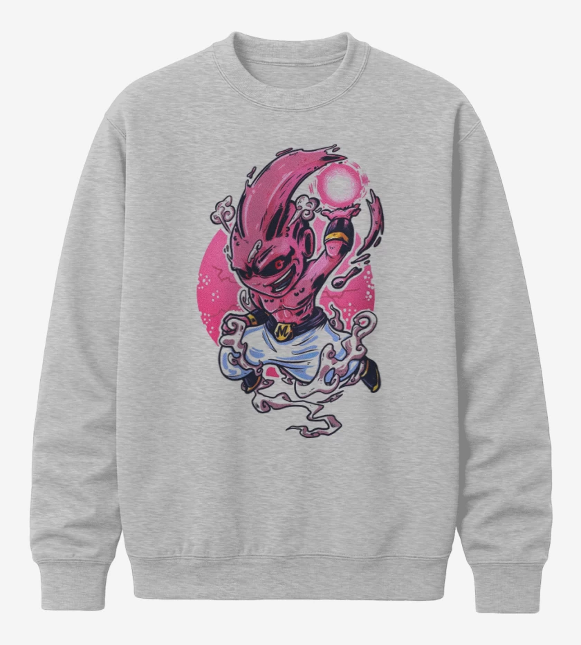 Poleron polo Gris Melange de Kid buuu