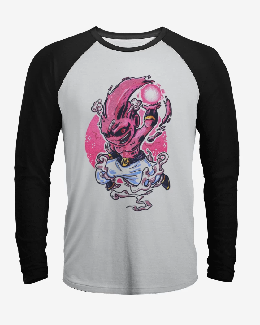 Polera Raglan Kid buuu