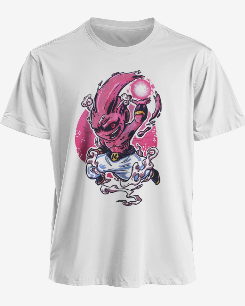 Polera premium Blanco de Kid buuu