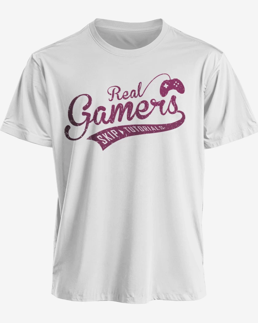 Polera Real gamer