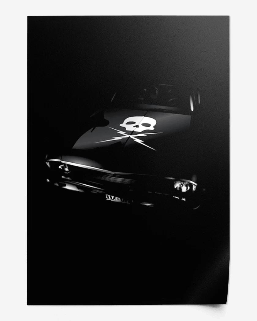 Print Death proof Chevy nova
