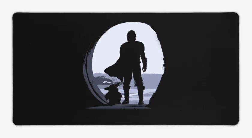 Mouse pad Gamer Negro de El yodita