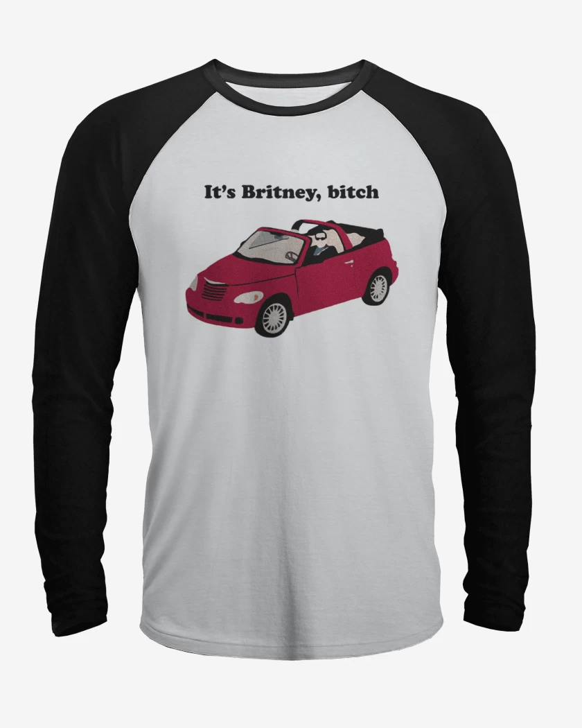 Polera Raglan Its Britney, bitch