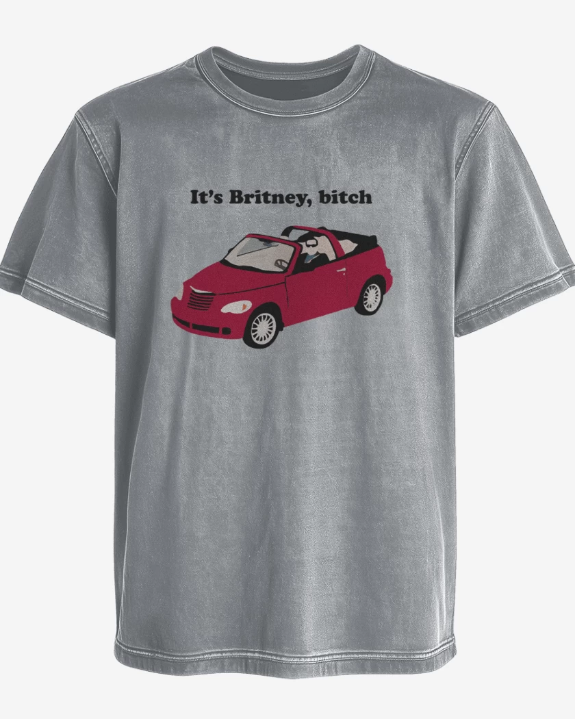 Polera desgastada Its Britney, bitch