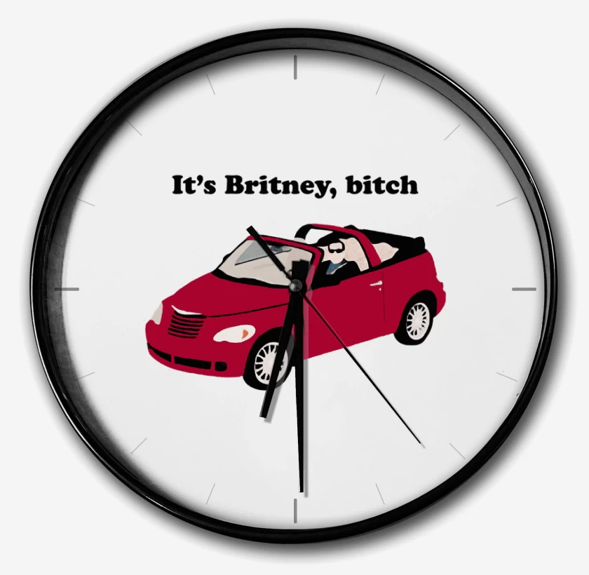 Reloj Blanco de Its Britney, bitch