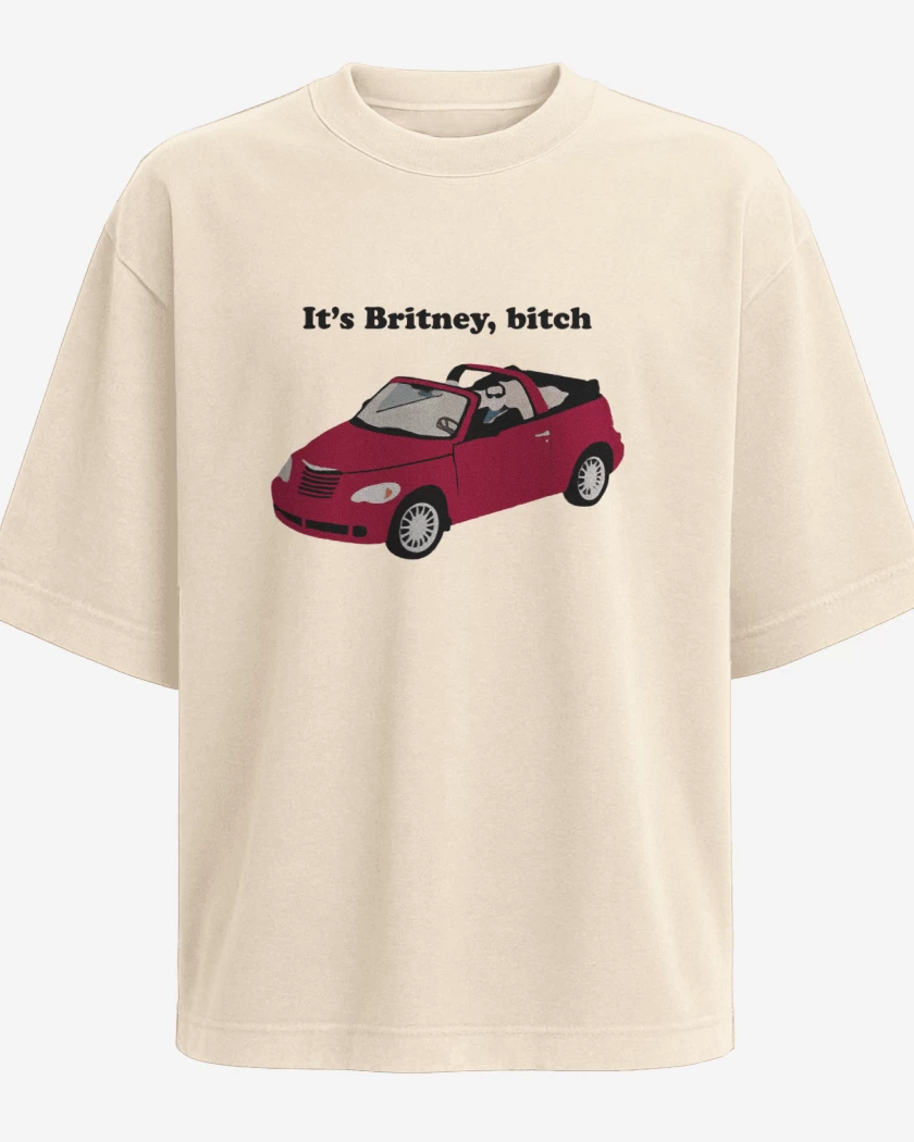 Polera Oversize Its Britney, bitch
