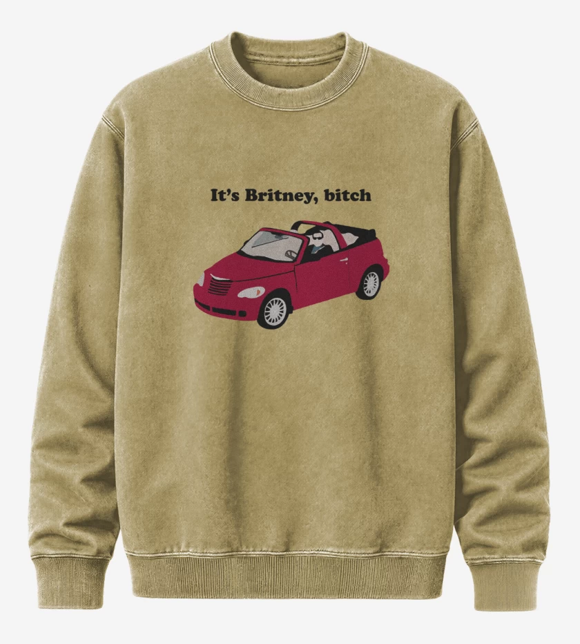 Poleron Polo Acid Wash Beige de Its Britney, bitch