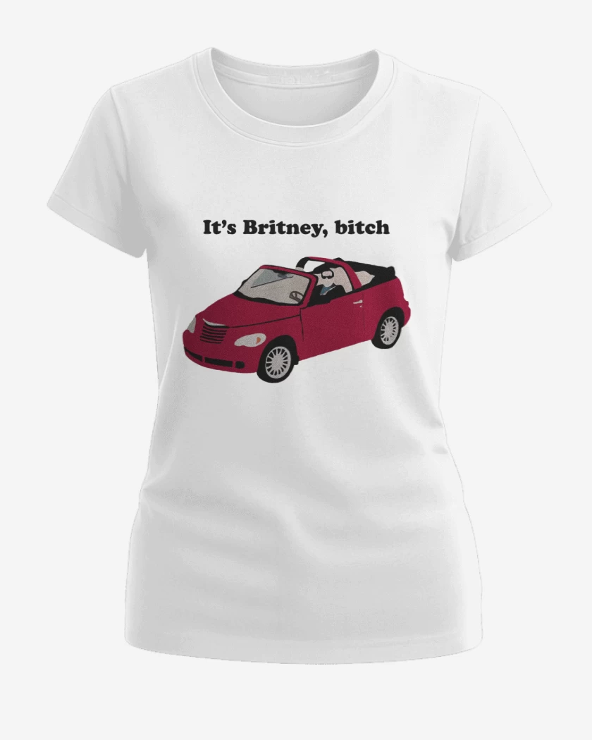 Polera de Mujer Blanco de Its Britney, bitch
