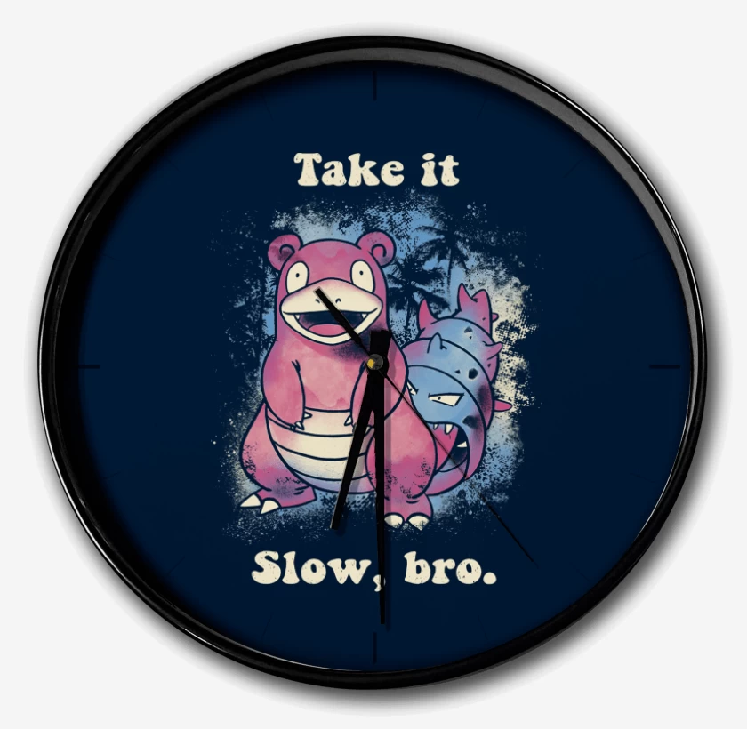 Reloj Azul Marino de Take it Slow, bro