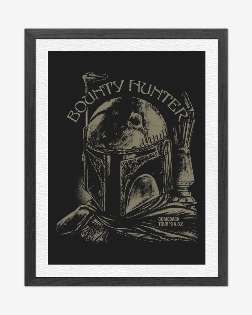 Cuadro decorativo Negro de Bouty hunter Sabbath