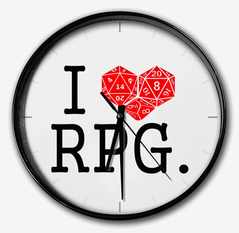 Reloj Blanco de I love rpg