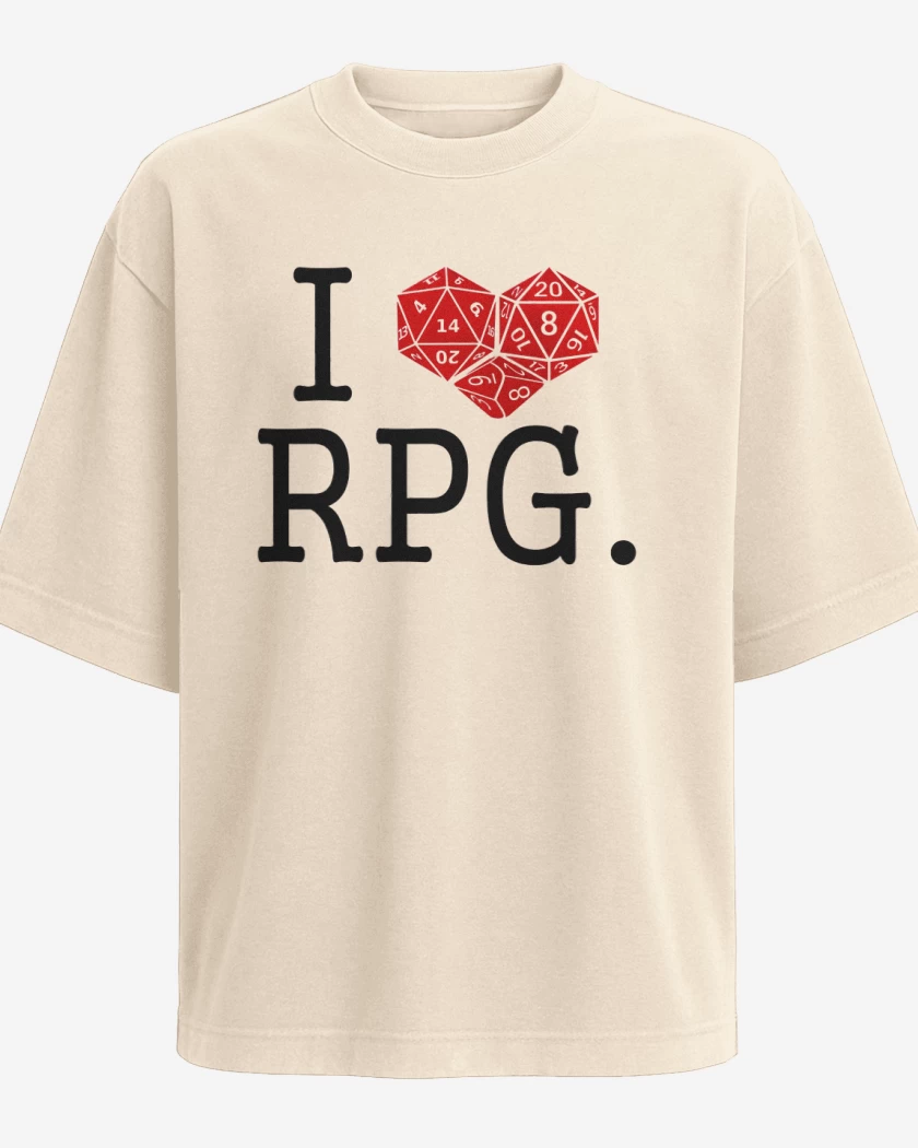 Polera Oversize Beige de I love rpg