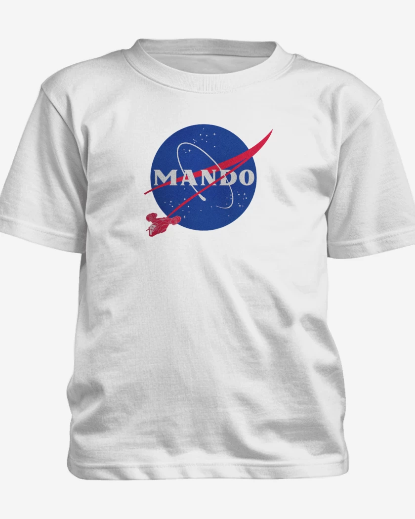 Polera de niño Blanco de Mando nasa