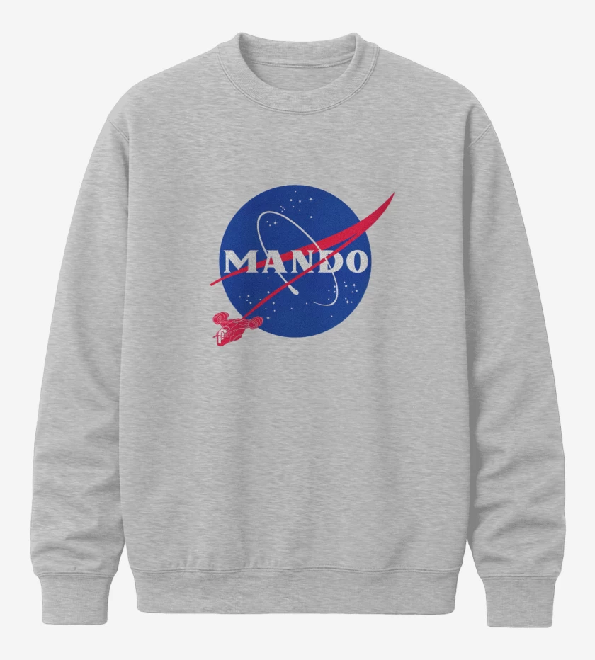 Poleron polo Gris Melange de Mando nasa