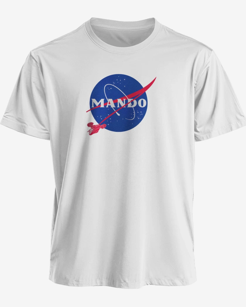 Polera premium Blanco de Mando nasa