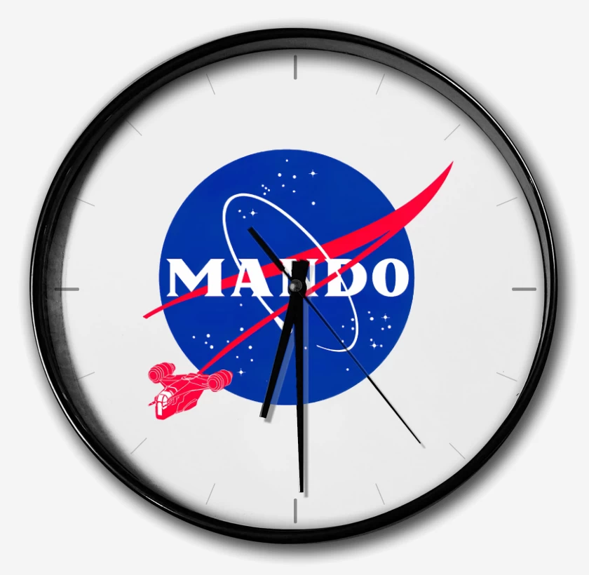 Reloj Blanco de Mando nasa