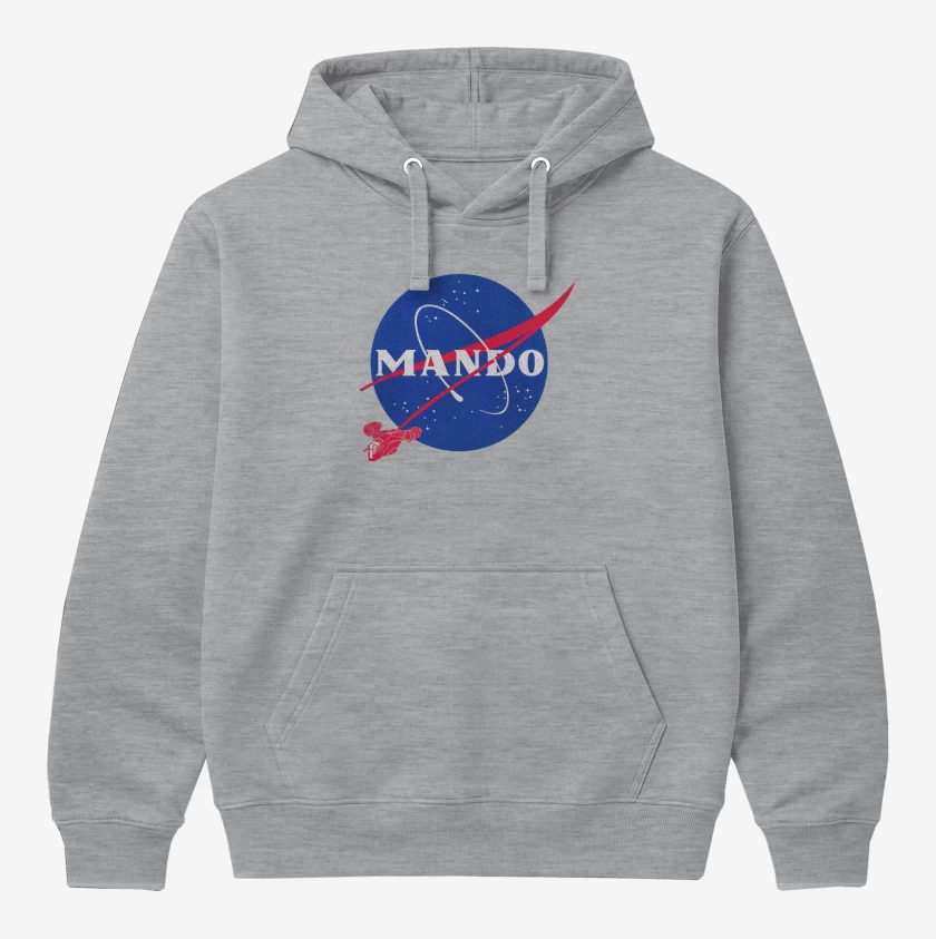 Polerón Canguro Gris Melange de Mando nasa