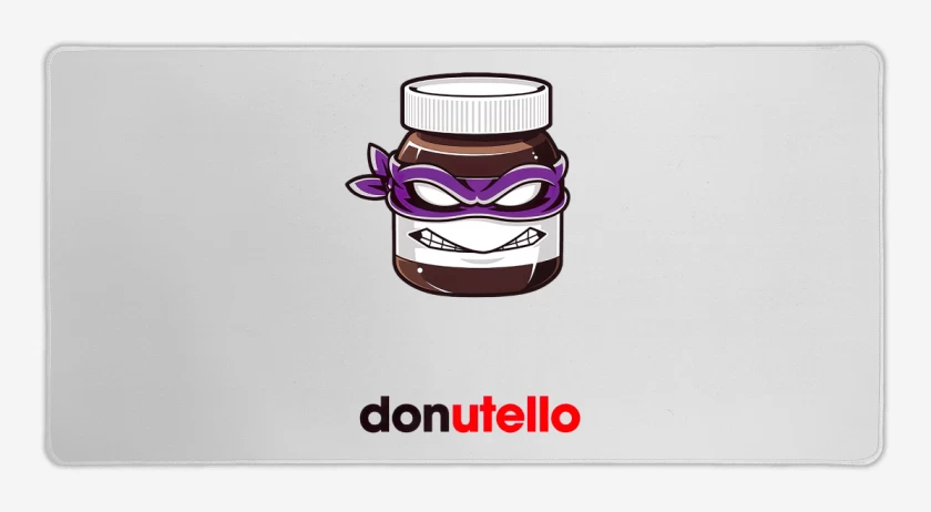 Mouse pad Gamer Blanco de Don nutello