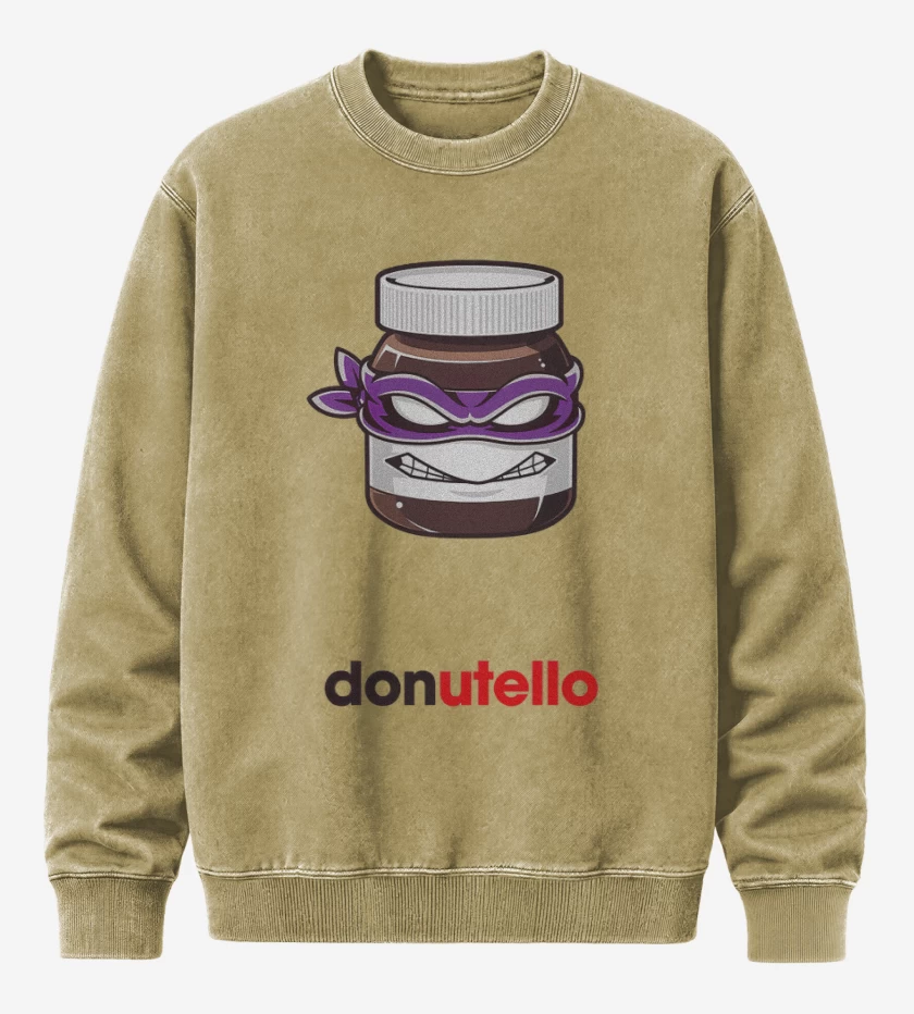 Poleron Polo Acid Wash Beige de Don nutello