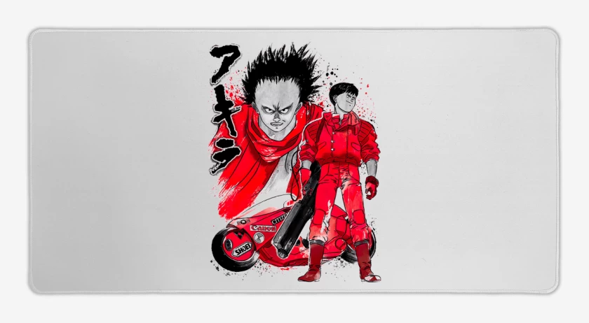 Mouse pad Gamer Blanco de Tetsuo