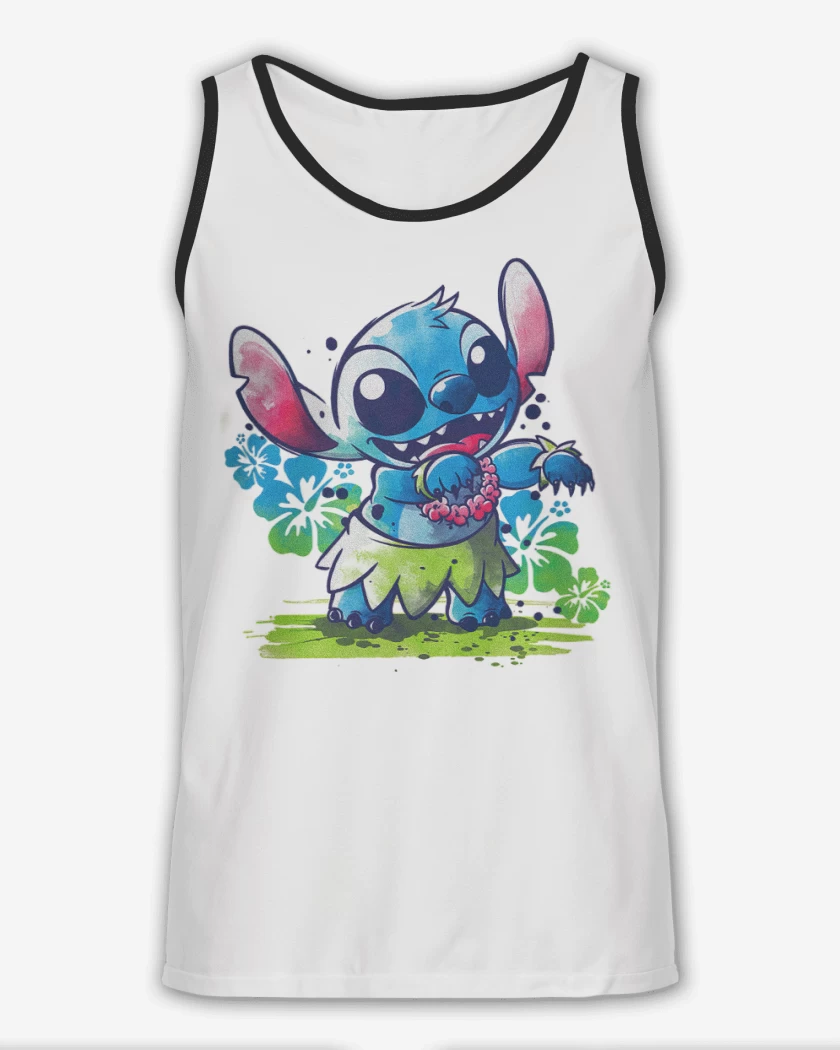 Sudadera Stitch hawaiano