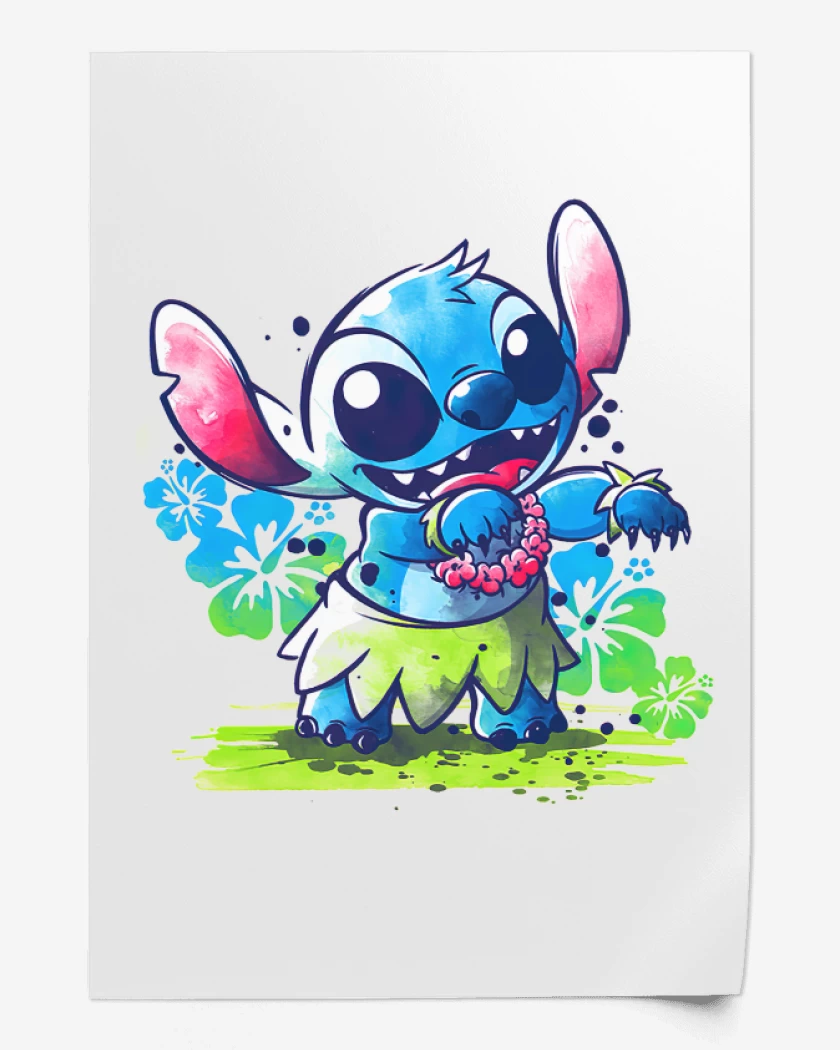 Print Stitch hawaiano