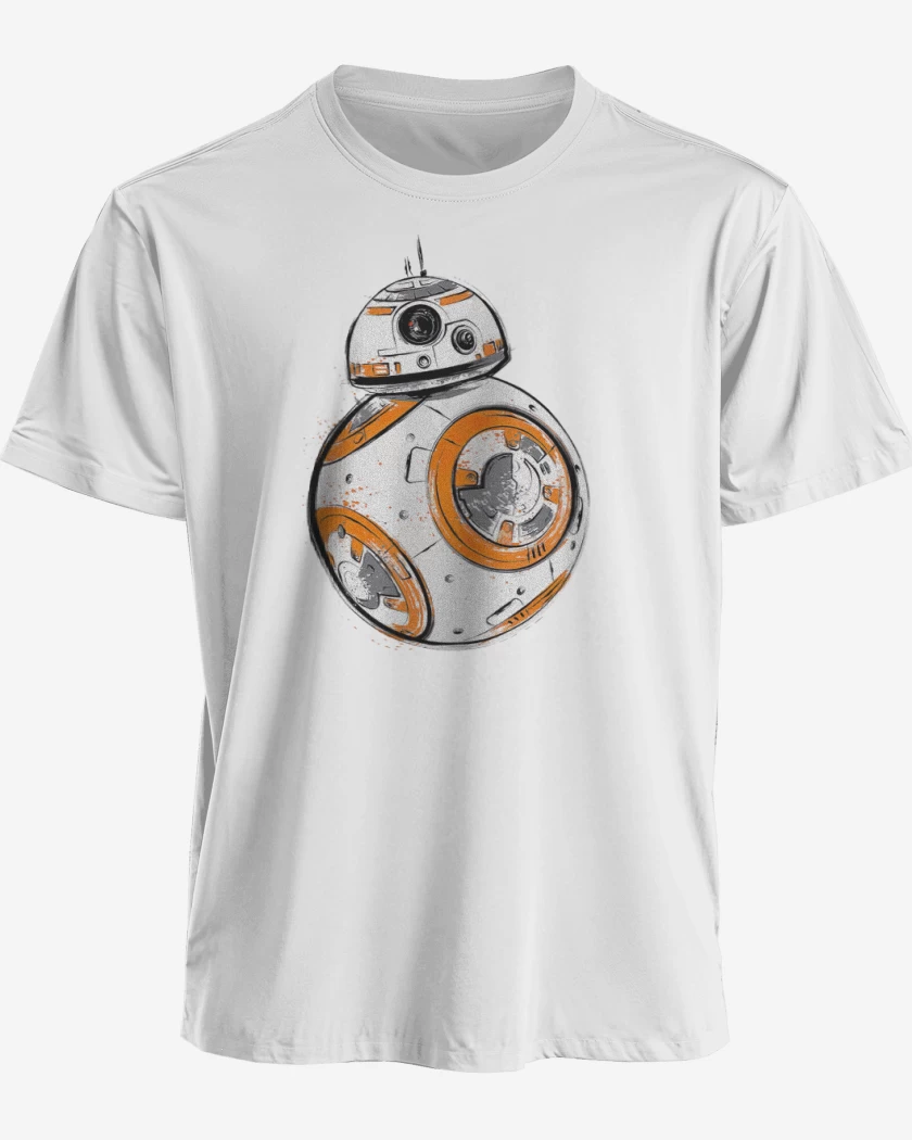 Polera premium Blanco de Bb Eight