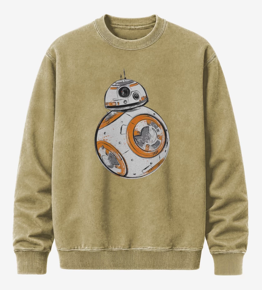 Poleron Polo Acid Wash Beige de Bb Eight