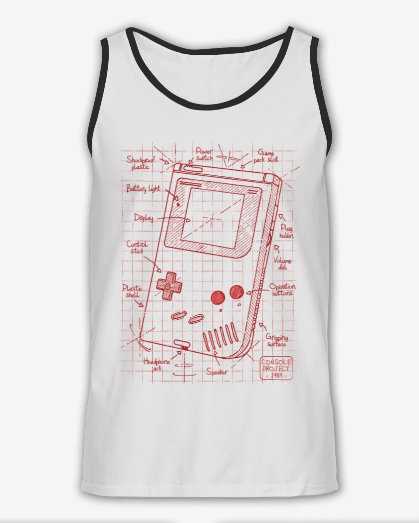 Sudadera Game boy boceto