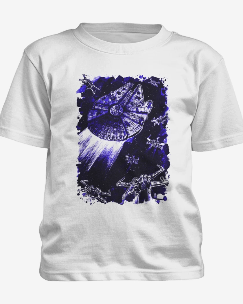 Polera de niño Blanco de Rebels