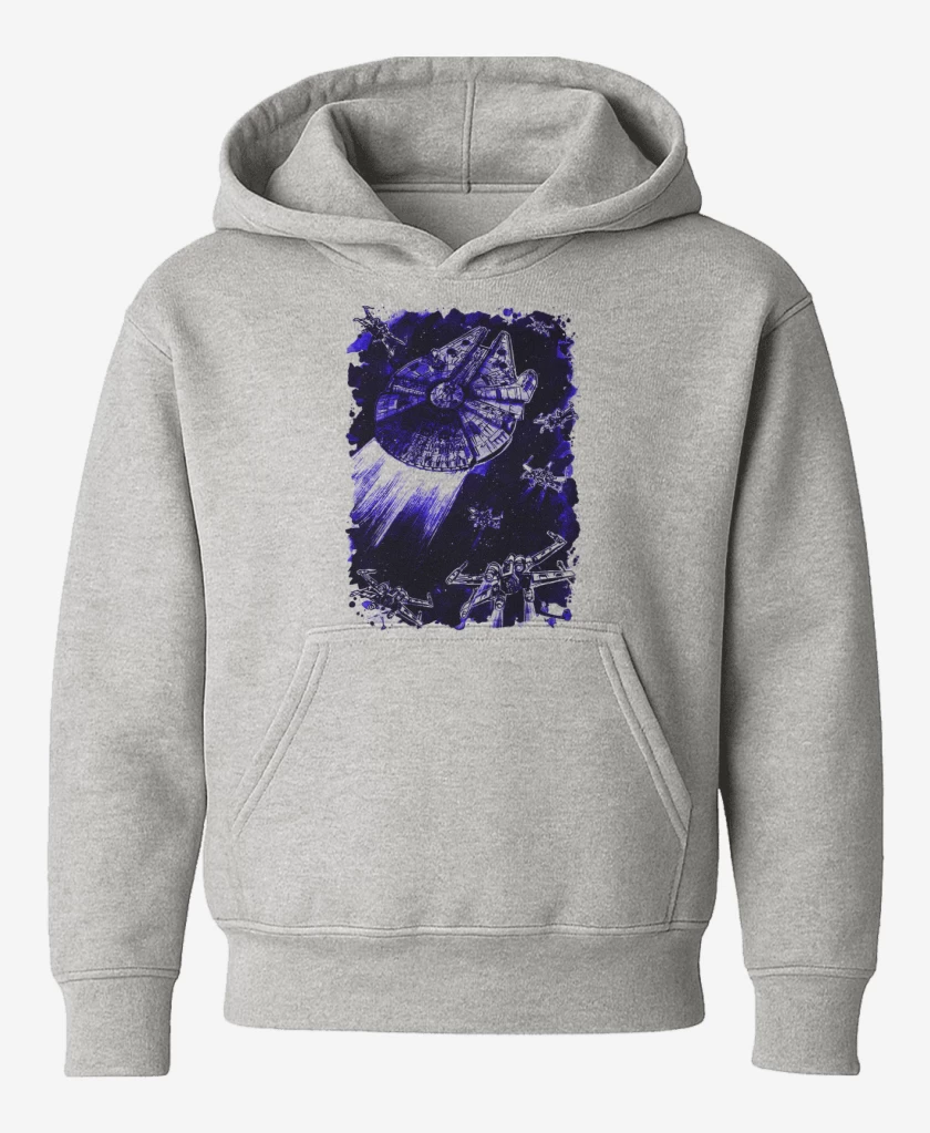 Poleron de niño Gris Melange de Rebels