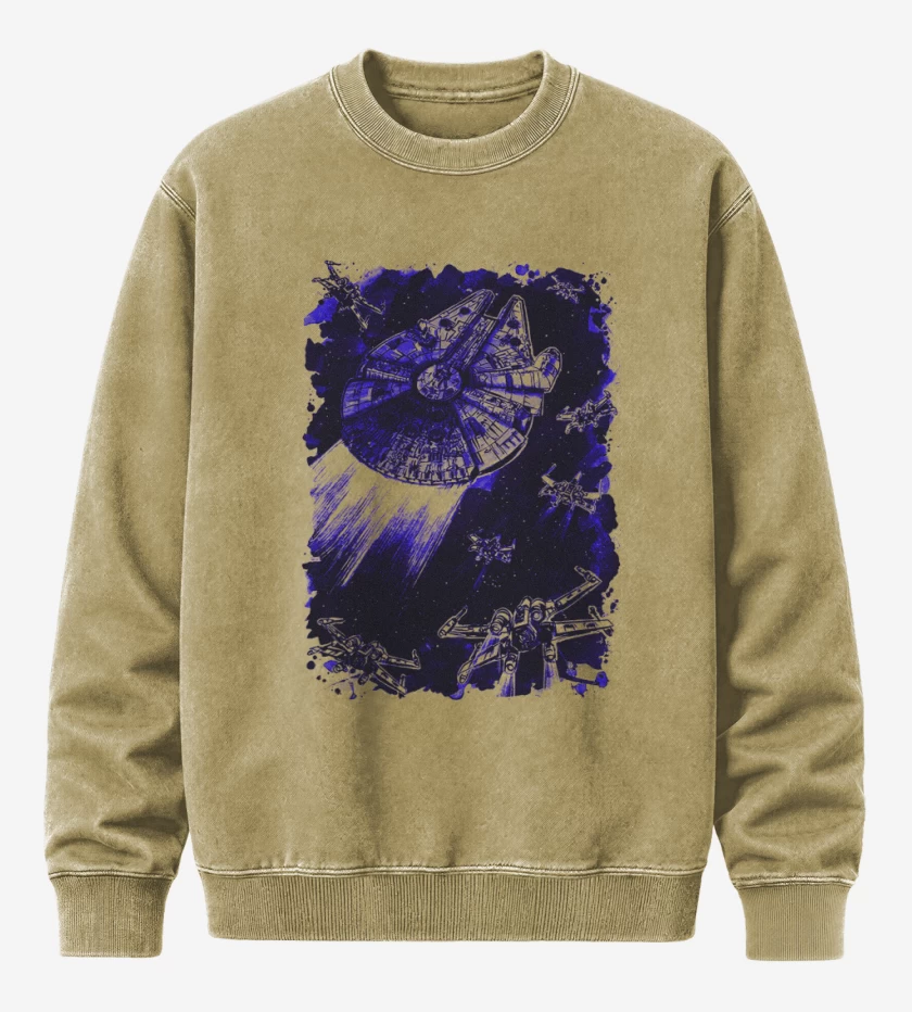 Poleron Polo Acid Wash Beige de Rebels