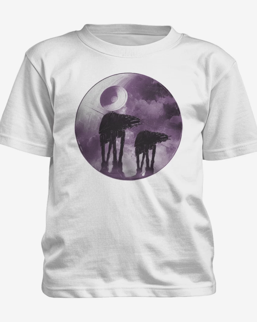 Polera de niño Blanco de Imperial at at