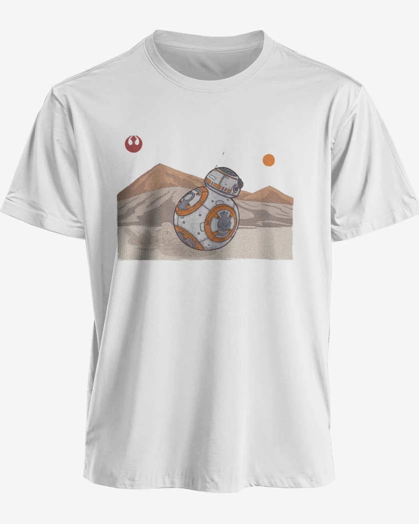 Polera premium Blanco de BB 8