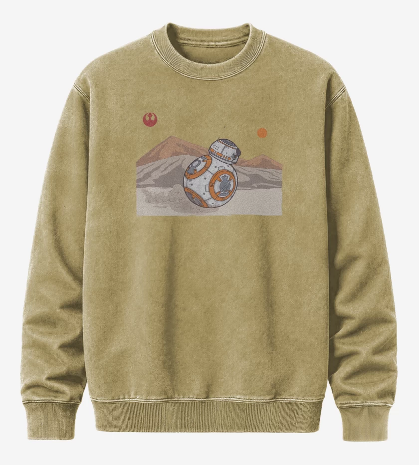Poleron Polo Acid Wash Beige de BB 8