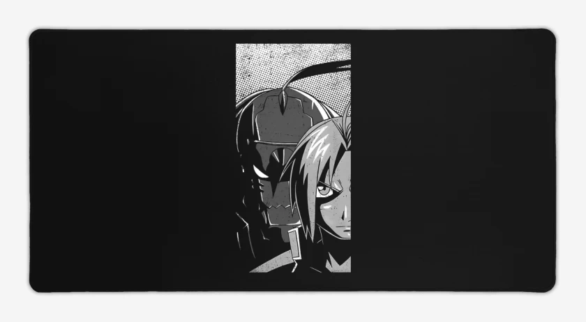 Mouse pad Gamer Negro de Alquimistas
