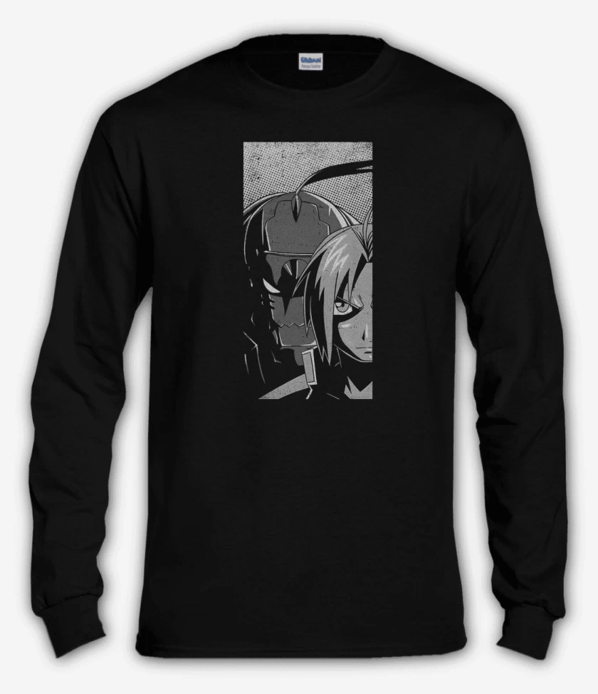Polera manga larga Negro de Alquimistas