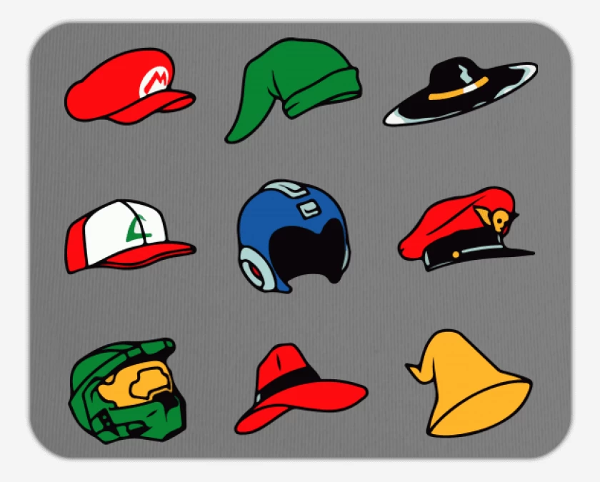 Mousepad Gorros Gamer