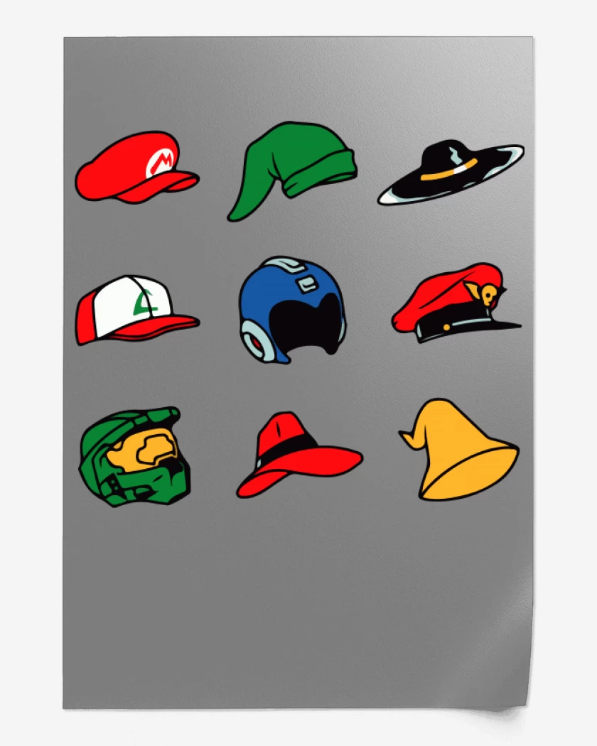 Print Gorros Gamer