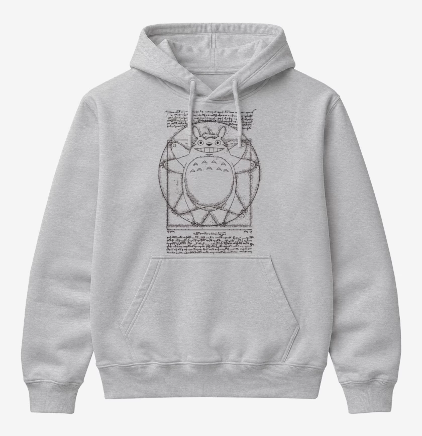 Poleron Canguro básico Vitruviu totoro
