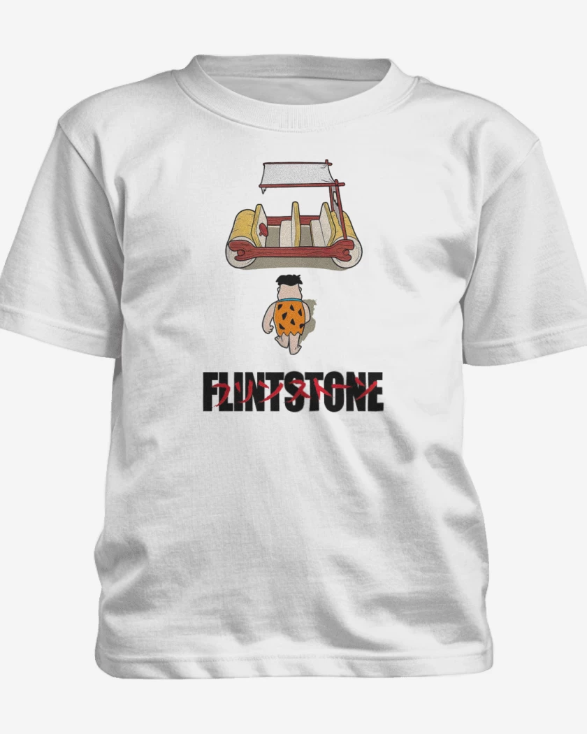 Polera de niño Blanco de Picapiedras