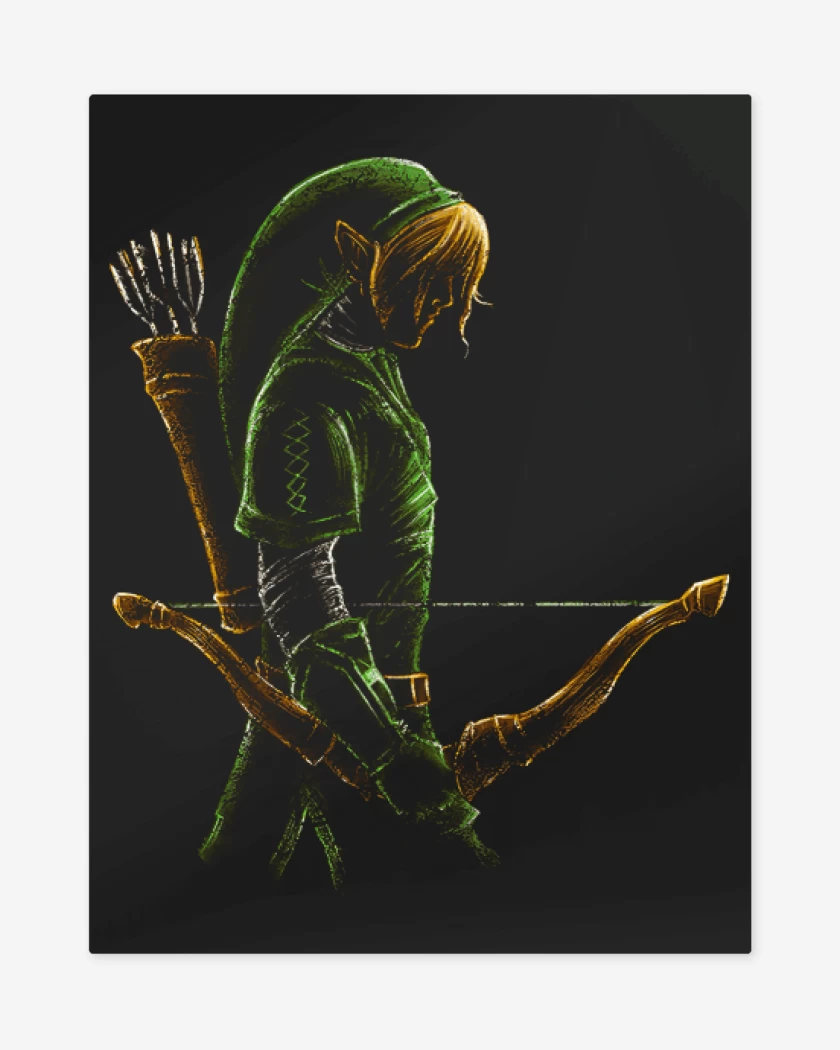 Print metalico Archer link