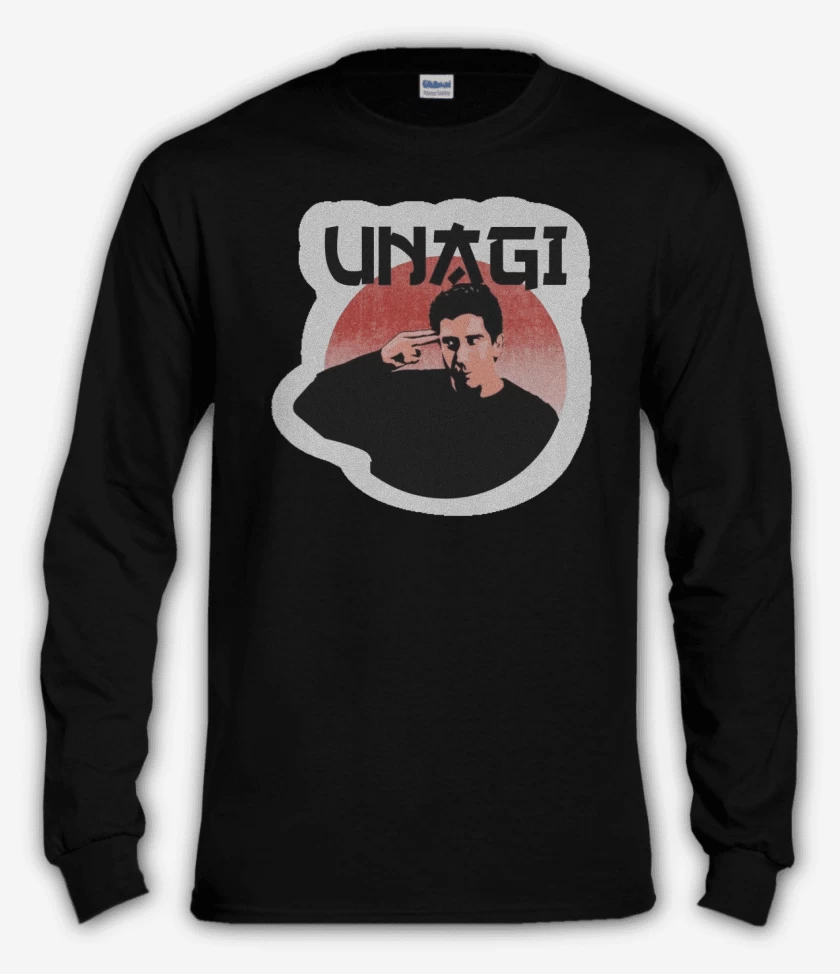 Polera manga larga Negro de Unagi 2