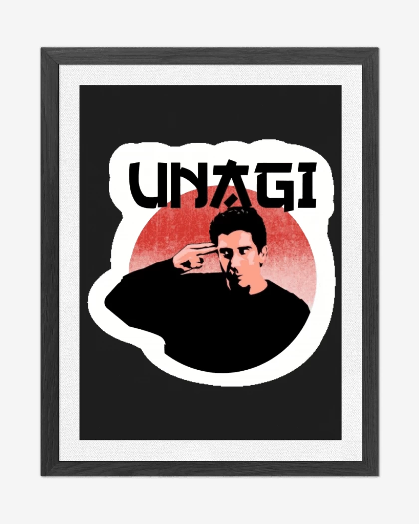 Cuadro decorativo Negro de Unagi 2