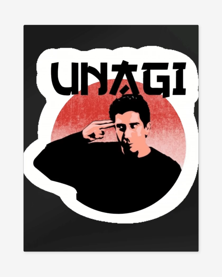 Print metalico Negro de Unagi 2
